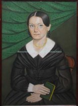 Pastel portrait of woman from Hookset Tavern
